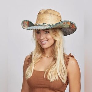 American hat, makers Mexican Palm Straw Hat - Style Cassius